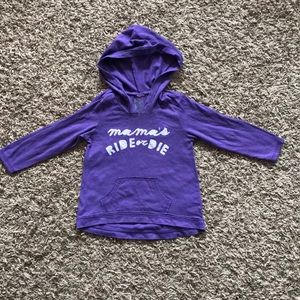 Toddler Girl Hoodie size 18m
